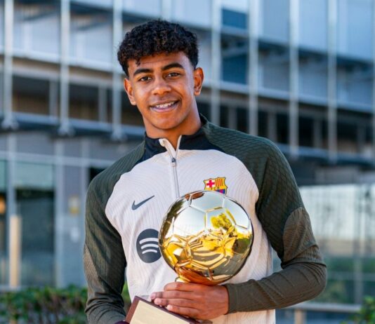 رياضة: “لامين يامال” يتوج بجائزة الفتى الذهبي لعام 2024