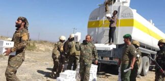 لحج: الحزام الأمني في يافع يحبط محاولة تهريب أدوية ومبيدات سامة داخل صهريج لنقل الزيت الخام