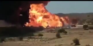 عشرات القتلى والجرحى في انفجار محطة غاز بمديرية الزاهر في البيضاء