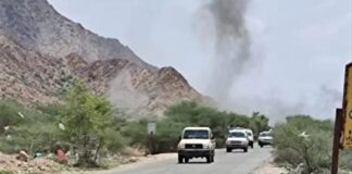 أبين : استهداف طقم ومدرعة عسكرية بعبوة ناسفة في مودية يوقع إصابات بين الجنود