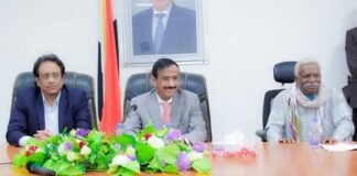 محافظ شبوة يلتقي قيادات الأحزاب والمكونات المجتمعية ويؤكد أهمية وحدة الصف