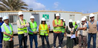 “وزير المياه يتفقد مشاريع المياه والصرف الصحي في عدن ويشيد بالشراكة مع البنك الدولي”