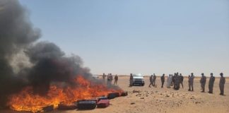 إحباط تهريب أكثر من مليون ونصف المليون قرص مخدر من صنعاء إلى السعودية عبر منفذ الوديعة