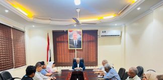 الشرجبي يبحث في عدن مع مسؤولي “اليونبس” و”الفاو” سبل تعزيز الشراكة وتحسين خدمات المياه والصرف الصحي