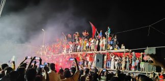 حضرموت.. إصابة 25 مشجعاً في مدينة الشحر إثر انهيار مدرج أثناء احتفالهم بفوز فريق التعاون