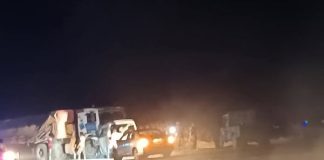 وفاة ثلاثة أشخاص وإصابة تسعة آخرين في حادث مروع بمحافظة لحج