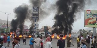 إصابة متظاهرَين خلال احتجاجات غاضبة في تريم وسط تصاعد التوتر بوادي حضرموت