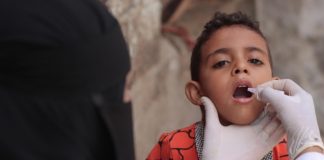 منظمة الصحة العالمية تسجل 25 إصابة جديدة بشلل الأطفال خلال أسبوع في مناطق سيطرة الحوثيين