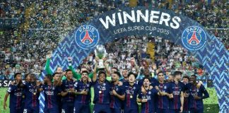 باريس سان جيرمان يتوج بكأس السوبر الأوروبي للمرة الأولى في تاريخه