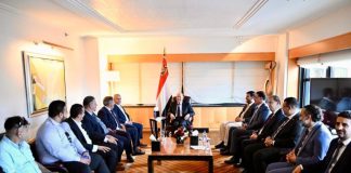 الرئيس العليمي يلتقي قيادات الجالية اليمنية في نيويورك ويؤكد على دور المغتربين في دعم الوطن