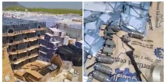 الأجهزة الأمنية تحبط تهريب أسلحة ومعدات إيرانية قرب باب المندب