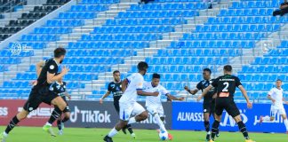 تضامن حضرموت يحقق فوزاً تاريخياً على الشباب السعودي بثنائية نظيفة في كأس الخليج للأندية