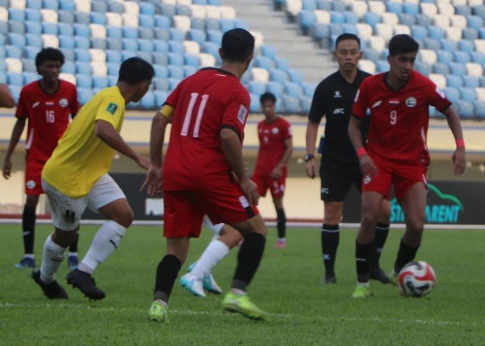 The national team wins over Brunei in the Asian qu