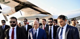 الرئيس العليمي يعود الى عدن ويدعو إلى توحيد الصفوف واستكمال مسار استعادة الدولة