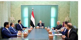 العليمي: الحكومة اليمنية تعمل على توحيد الصف الوطني ومواجهة جماعة الحوثيين