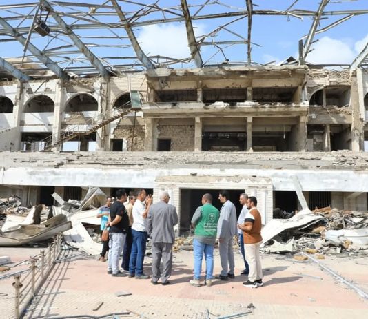 ملعب 22 مايو على طريق التعافي.. فريق هندسي سعودي يباشر التقييم الميداني في عدن لإعادة تأهيله