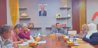 اللجنة الوطنية للتحقيق تبحث مع محافظ عدن مستجدات حقوق الإنسان وتعزيز آليات الحماية