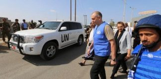 بعثة “أونمها” تتشاور في الحديدة وصنعاء استعدادًا لانتقال وظائفها إلى مكتب المبعوث الخاص أونمها