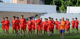 منتخب الناشئين يدشن معسكره الداخلي في صنعاء تحضيراً لنهائيات آسيا