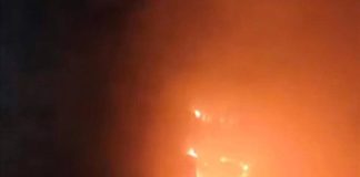 عدن.. حريق يلتهم سوقاً شعبياً في حي القاهرة بالمنصورة
