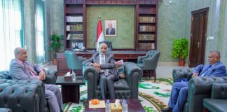 الفريق الصبيحي يلتقي أمين عام الحزب الاشتراكي اليمني الدكتور عبدالرحمن السقاف