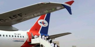 “اليمنية” تخفض أسعار تذاكر الحجاج إلى 680 دولاراً