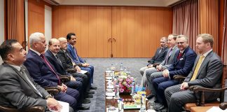 الزنداني يبحث في أنطاليا مع مسؤول أمريكي تعزيز الشراكة ودعم استقرار اليمن