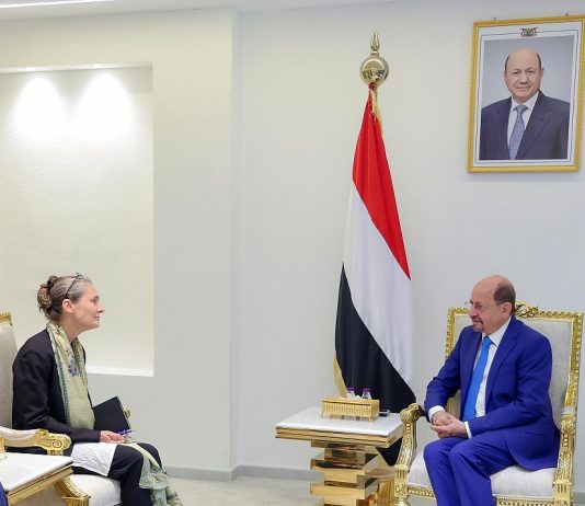 الزنداني يستقبل سفيرة هولندا في عدن لتعزيز التعاون الثنائي