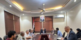 الشرجبي يؤكد أهمية التنسيق المؤسسي مع الشركاء الدوليين لدعم مشاريع المياه والبيئة