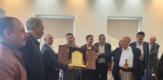محافظ لحج وعضو مجلس النواب عن لبعوس وأهالي المديرية يكرمون وزير المياه توفيق الشرجبي