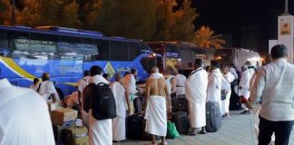 النقل: استكمال تفويج 11,526 حاجاً يمنياً عبر 325 رحلة برية إلى السعودية لموسم 1447هـ