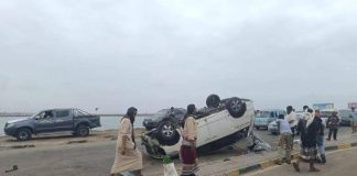 وفاة 79 شخصاً وإصابة 506 آخرين في 480 حادثاً مرورياً بالمناطق المحررة خلال مايو