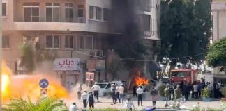انفجاران يهزان دمشق خلال زيارة ماكرون إلى سوريا ويصيبان 18 شخصاً
