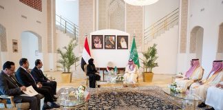 الزوبة وبن فرحان يبحثان تعزيز الشراكة اليمنية السعودية ومواجهة التهديدات الإقليمية
