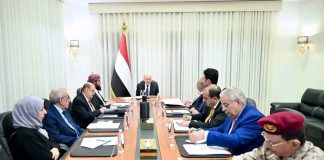 مجلس الدفاع الوطني يتوعد الحوثيين بمزيد من عمليات الردع ويشيد بالالتفاف الشعبي حول القوات الحكومية