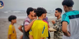 خفر السواحل يوسع حملات التوعية بشواطئ عدن للحد من حوادث الغرق