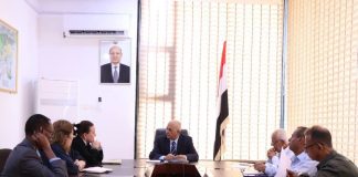 الشّرجبي و«الإنمائي» يبحثان تسريع مشاريع المياه والبيئة وتعزيز جهود مواجهة التغير المناخي