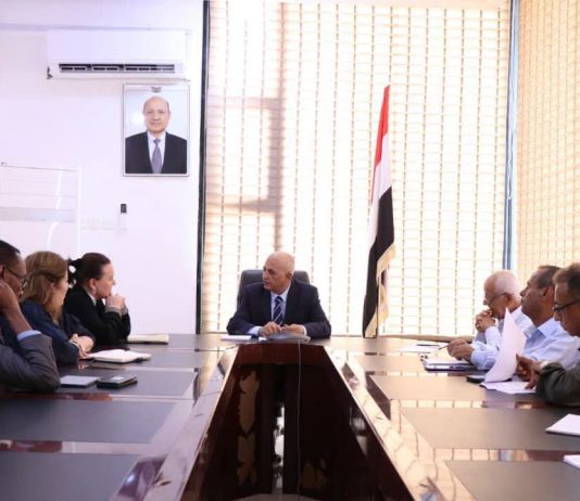 الشّرجبي و«الإنمائي» يبحثان تسريع مشاريع المياه والبيئة وتعزيز جهود مواجهة التغير المناخي