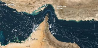 إيران تفقد سيطرتها التدريجية على مضيق هرمز بعد ان استخدمت 80% من السفن المسار العُماني