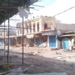 7 شهداء وجرحى بينهم أطفال في قصف حوثي على سوق شعبي بلحج