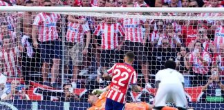 أتلتيكو مدريد يحسم ديربي مدريد أمام الريال بنتيجة 2-1