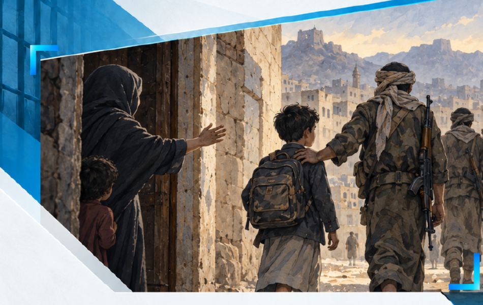 تقرير حقوقي: 222 حالة لأطفال جرى تجنيدهم ومقتلهم في اليمن.. ورصد انتقال قاصرين من المدارس إلى جبهات القتال