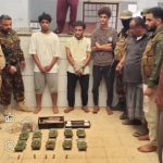 أمن عدن يعلن ضبط خلية مرتبطة بمليشيا الحوثي وعناصر تابعة لأمجد خالد والعثور على متفجرات